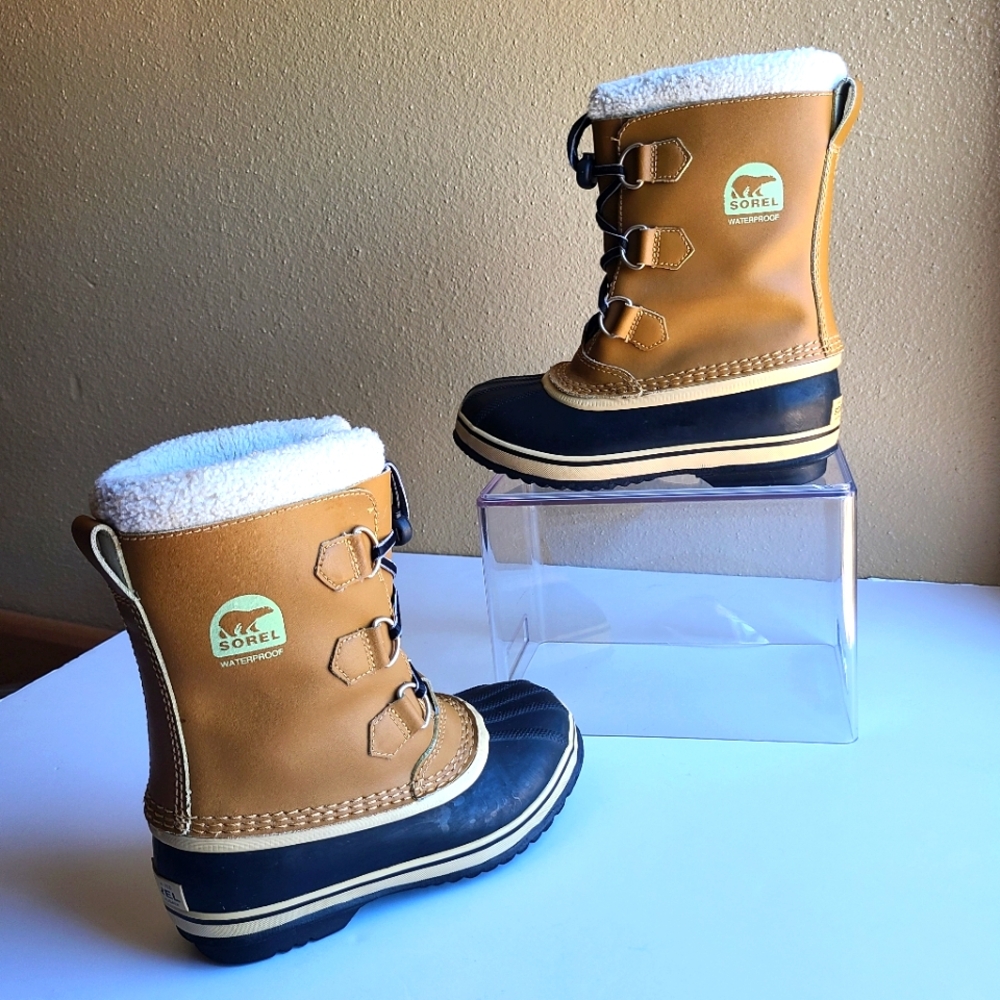 Sorel Yoot Pac TP Waterproof Boot Mesquite Unisex kids Size 3